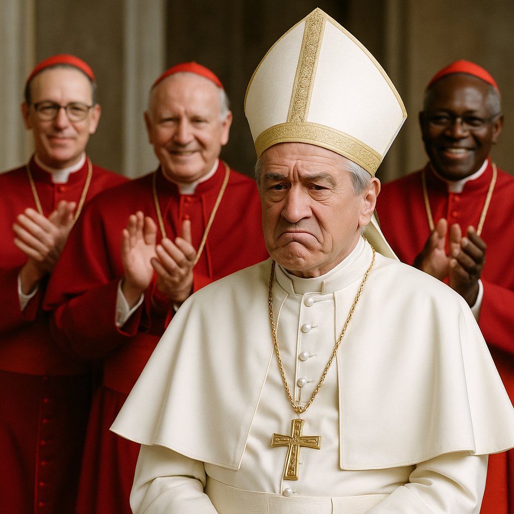 First photo of the new #americanpope