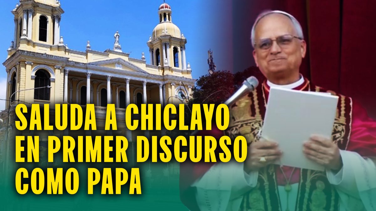 🟡 El emotivo mensaje del nuevo papa Leon XIV: "Saludo a mi querida diócesis de Chiclayo en Perú"

#VIDEO ➡️ youtu.be/kW9LYsP5-tU

📲🖥 Suscríbete a nuestro canal de YouTube. #LatinaNoticias