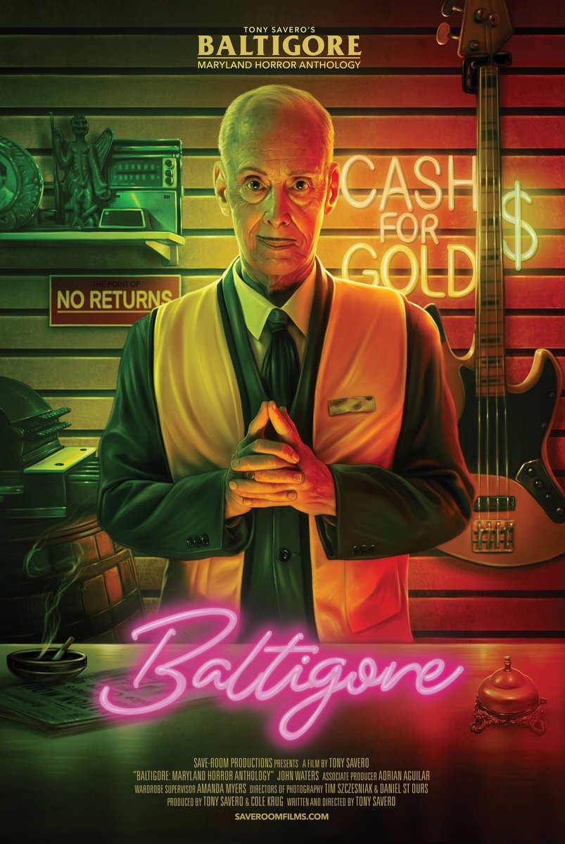 baltigoremovie's tweet photo. We are beyond excited to announce that the legendary JOHN WATERS has joined the cast of “BALTIGORE: Maryland Horror Anthology” https://t.co/vTXuyMGuJU