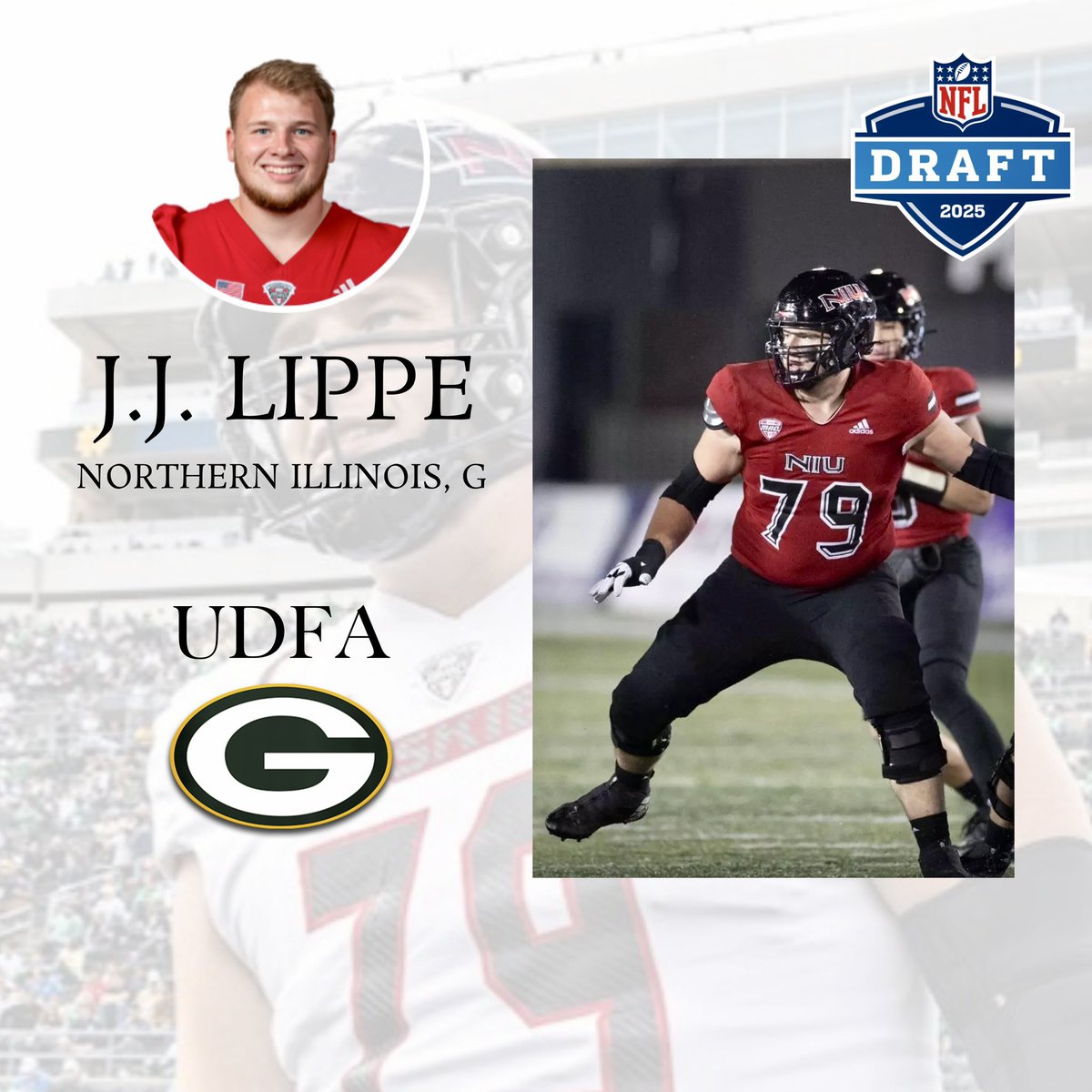 Luke Meadows (@coachlmeadows) on Twitter photo Proof that <a href="/NIU_Football/">NIU Football</a> family members from Wisconsin can always go back home. <a href="/jjlippe_/">J.J. Lippe</a> Proof that <a href="/NIU_Football/">NIU Football</a> family members from Wisconsin can always go back home. <a href="/jjlippe_/">J.J. Lippe</a>