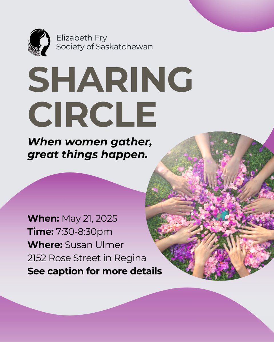 Elizabeth Fry Society of Saskatchewan tweet media