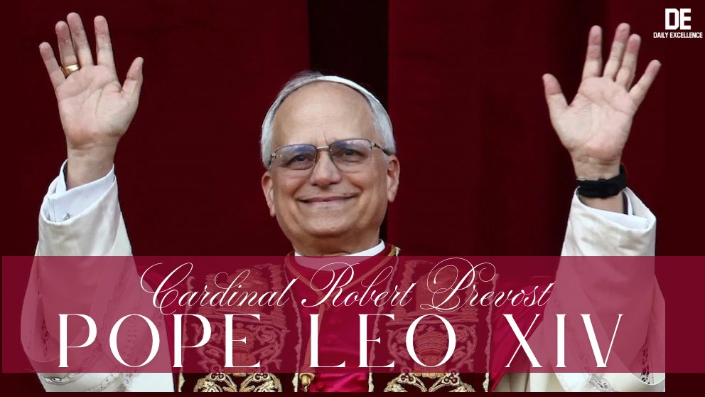D_Excellence_'s tweet photo. We Have A New Pope. Pope LeoXIV First Ever American Pope! #Pope #LeoXIV #FirstAmericanPope #NewPope https://t.co/Zy8B7tu8Kx