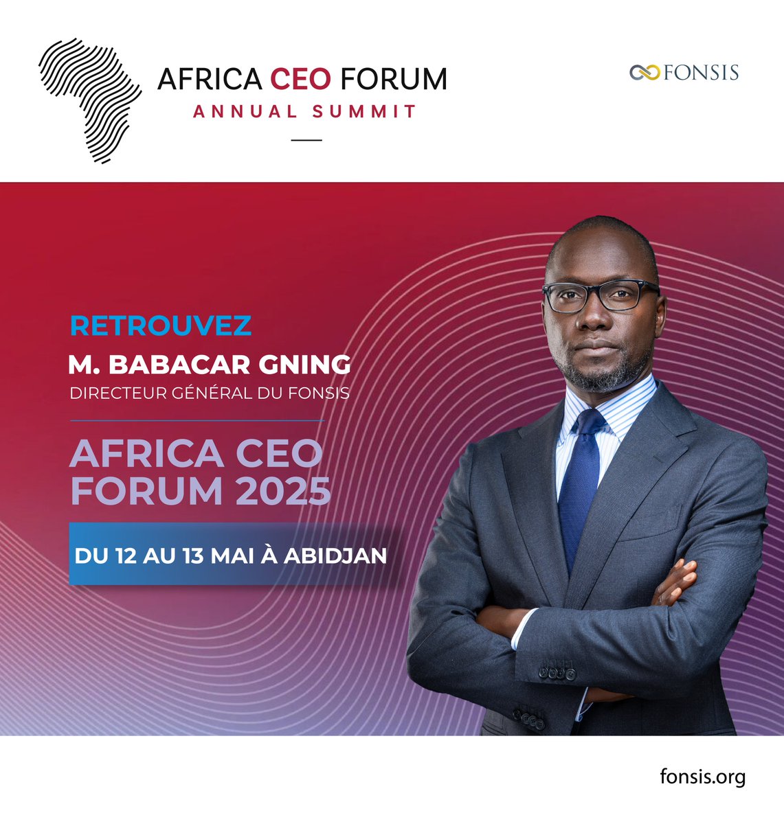 FONSIS (@fonsisofficiel) on Twitter photo Le FONSIS sera prรฉsent ร lโAfrica CEO Forum 2025, les 12 et 13 mai ร Abidjan.
<a href="/africaceoforum/">Africa CEO Forum</a>
#FONSIS #AfricaCEOForum #Abidjan2025 #Investissement Le FONSIS sera prรฉsent ร lโAfrica CEO Forum 2025, les 12 et 13 mai ร Abidjan.
<a href="/africaceoforum/">Africa CEO Forum</a>
#FONSIS #AfricaCEOForum #Abidjan2025 #Investissement