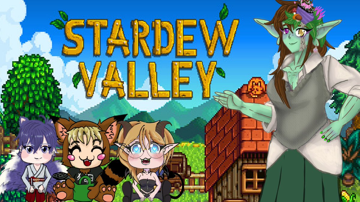 TaLahs_Tales's tweet image. Ab 20.00 geht's wieder auf den DHassel-Hof mit @Animefen2, @Kelinafantasy und @Mariacujaa
Yay!
Freu mich total drauf :3
Twitch.tv/talahs_tales
Lasst Euch nicht Ärgern

~gob🍄💚

#goblin #gobo #gobogirl #gervtuber #Vtuber #pngtuber #vtubecraft #taverne #Weltenzweig #StardewValley