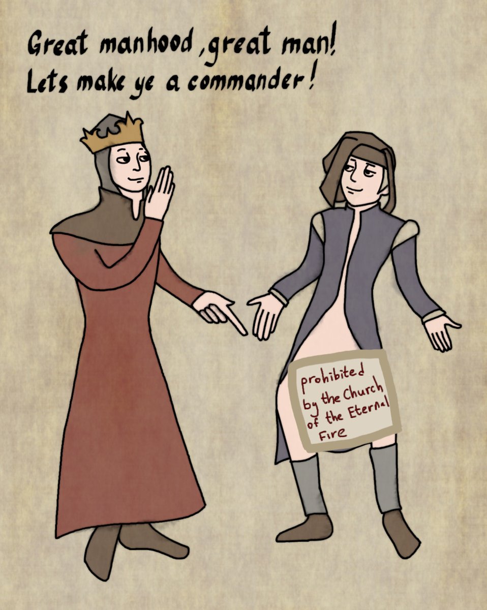 Leaflets that were spread by Vernon Roche’s haters explaining the actual reason the man was given all these honours

(Church of the Eternal Fire did its best to seek out and destroy all there leaflets)

#thewitcher #vernonroche #foltest #sorrynotsorry