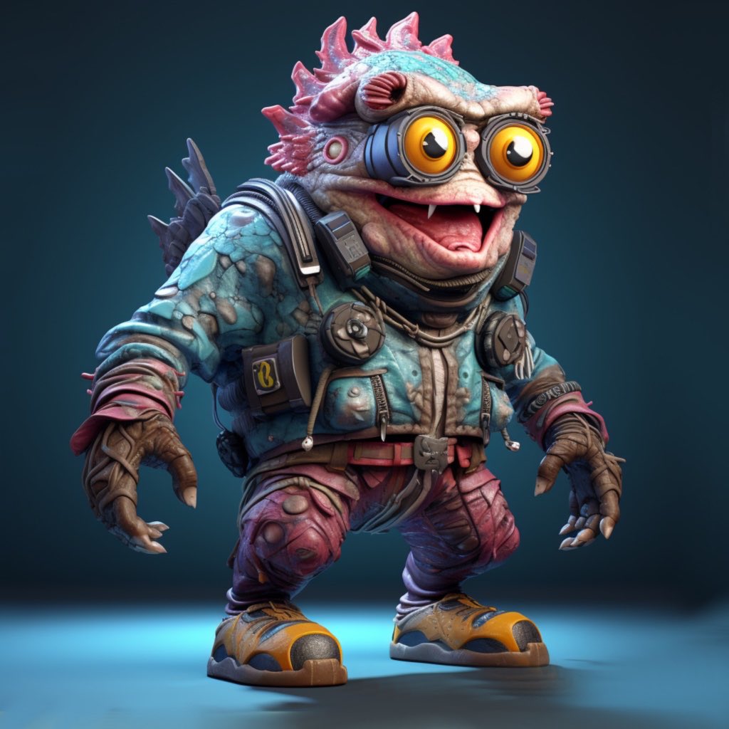 Muish Oddity: Mutant Monkfish - MUISH tweet media