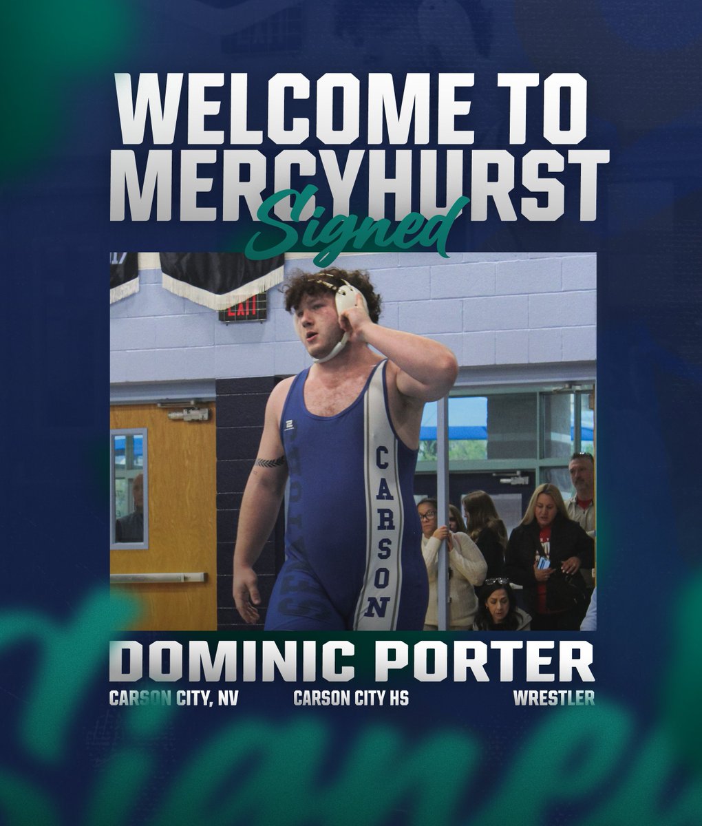 𝒮𝒾𝑔𝓃𝑒𝒹! 🖊️

Dominic Porter from Carson City High School in Carson City, NV, has signed with the Lakers!

Welcome to Mercyhurst! ☘️