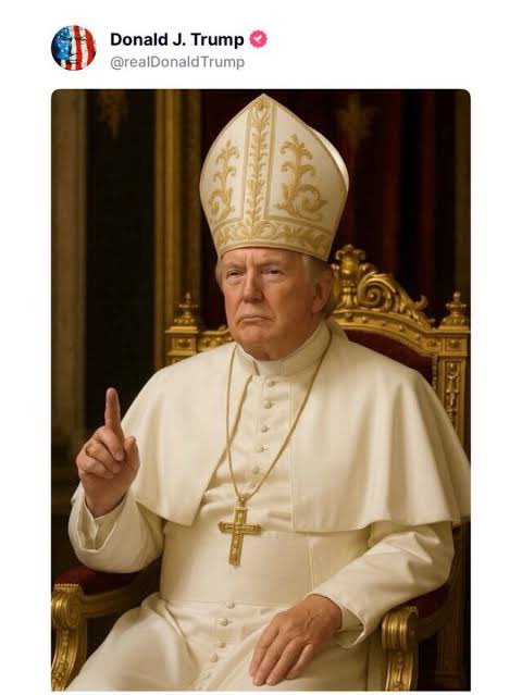 So with Pope Leo XIV becoming the first American Pope I’m sure POTUS will refrain from saying it was all his doing.