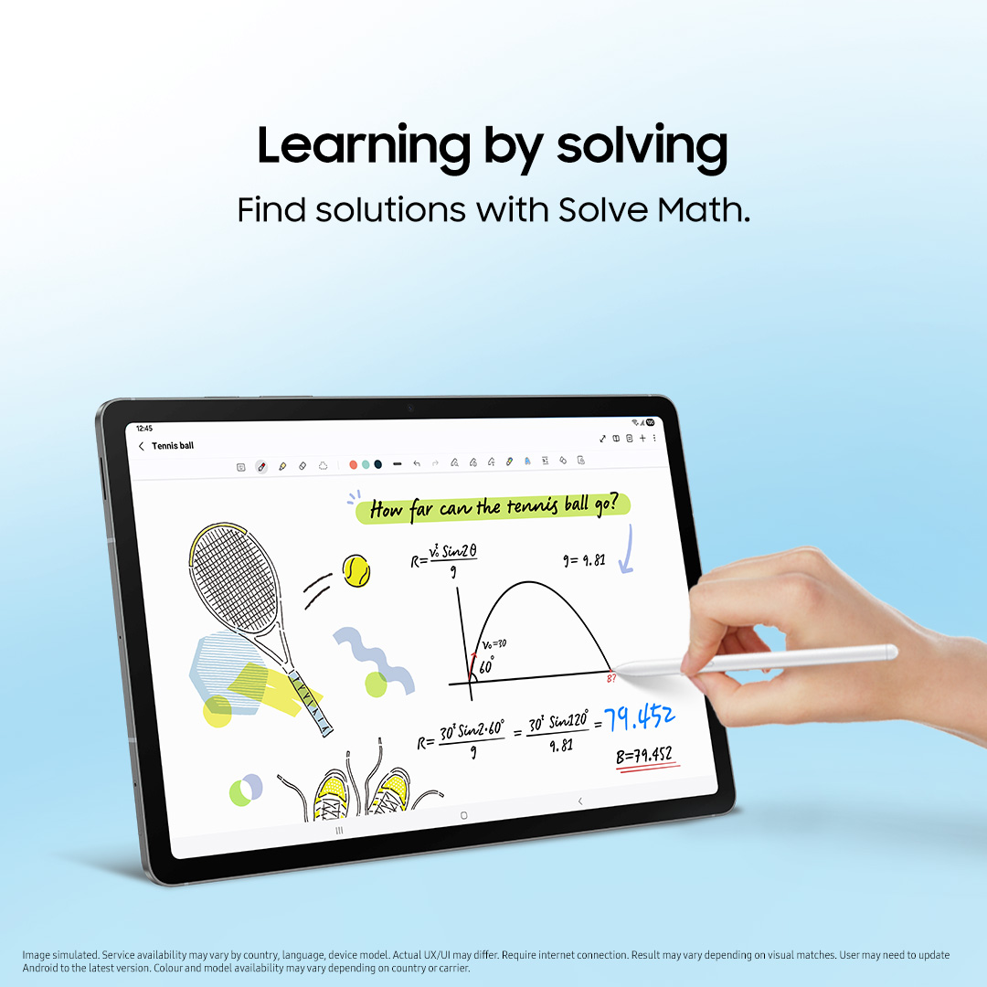 Study smarter with the GalaxyTabS10 FE Series. This is the ultimate AI powered study buddy whichll help you learn faster and ace your exams. Go grab one Own now https t.co ID8JYlUYIw GalaxyAI Samsung https t.co dDYrVuRZAE Study smarter with the GalaxyTabS10 FE Series