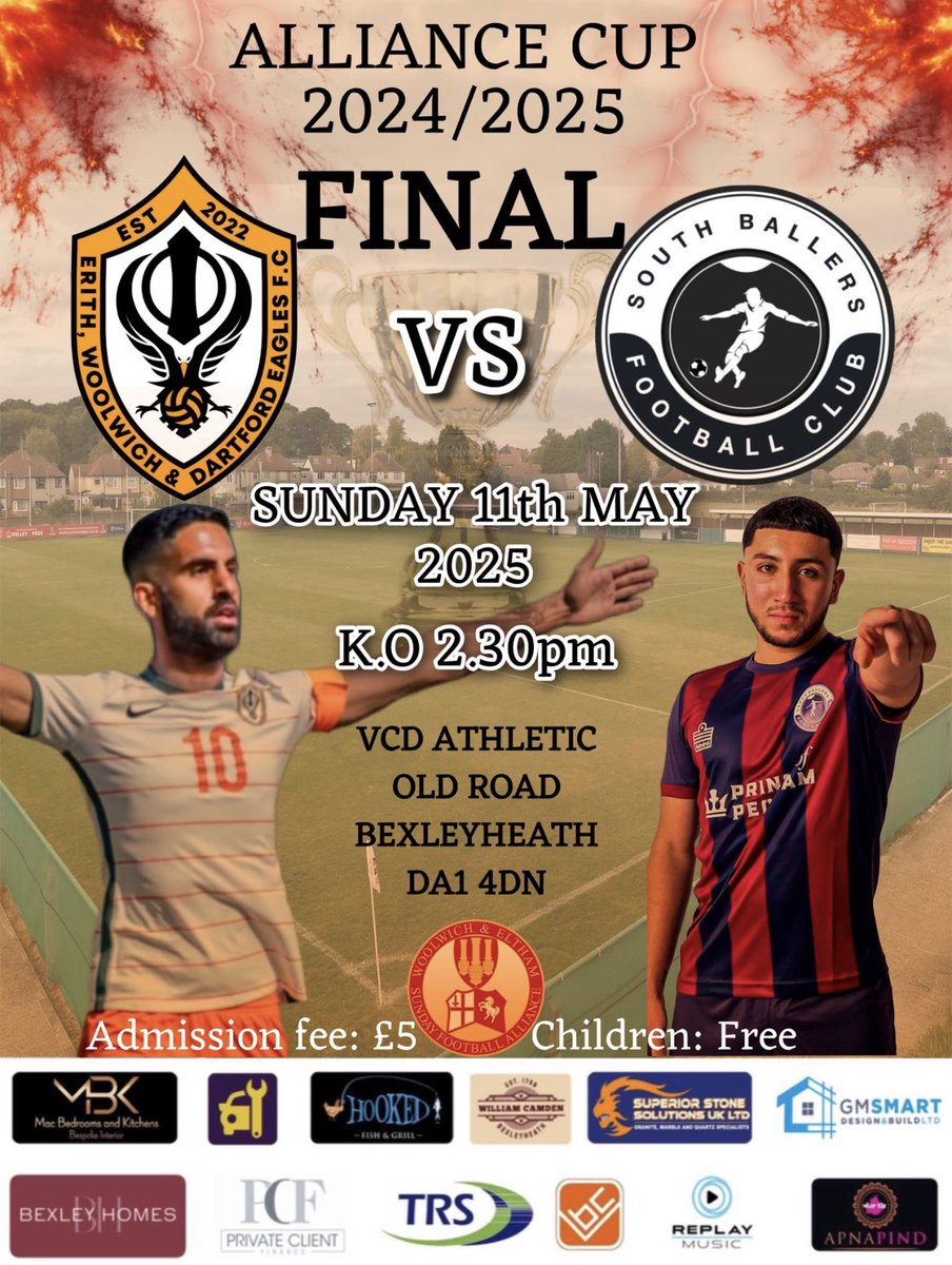 3 Days To Go!

We want this place to be absolutely rocking and we need everyone in the stands making noise as we’ve done in previous years!

#RT Post for Maximum Reach

<a href="/WESFA_Football/">W.E.S.F.A.</a> 
<a href="/southballersfc/">South Ballers FC</a>