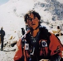 LonggAgo's tweet image. In 1998, at age 23, Bear Grylls became the youngest British person to climb Mount Everest, a remarkable feat achieved just 18 months after recovering from a severe back injury caused by a parachuting mishap.