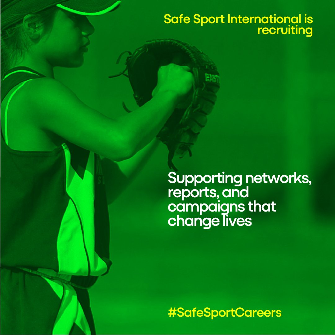 We're recruiting a Projects and Resources Lead to help shape and deliver our global safeguarding strategy.

📅 Application review begins: 23 May 2025
🔗 Full details and how to apply: safesportinternational.com/opportunities-…