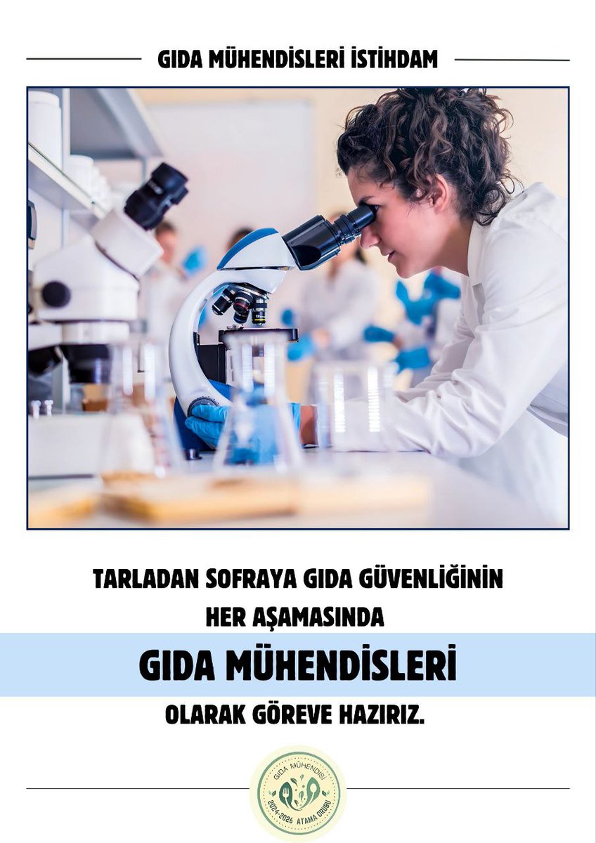 Can Hamarat (@foodcanhamarat) on Twitter photo <a href="/ibrahimyumakli/">İbrahim Yumaklı</a> Güvenilir gıda için gıda mühendisi denetçi sayısı artırılmalıdır. Yüksek puanlarla atama bekleyen gıda mühendisleri göreve hazırdır.
<a href="/TCTarim/">T.C. Tarım ve Orman Bakanlığı</a> <a href="/tarimormanpgm/">Personel Genel Müdürlüğü</a> <a href="/ahmtbgc/">Dr. Ahmet Bağcı</a> <a href="/bekirgizligider/">Ebubekir GİZLİGİDER</a> <a href="/Seyfullahaslntk/">Seyfullah Arslantürk</a> <a href="/GidaveKontrolGM/">Gıda ve Kontrol Genel Müdürlüğü</a> <a href="/huseyinozturk_1/">Hüseyin ÖZTÜRK 🇹🇷</a> <a href="/edipuzen/">Edip Üzen</a>
#GıdaMühendisleriAtamaBekliyor <a href="/ibrahimyumakli/">İbrahim Yumaklı</a> Güvenilir gıda için gıda mühendisi denetçi sayısı artırılmalıdır. Yüksek puanlarla atama bekleyen gıda mühendisleri göreve hazırdır.
<a href="/TCTarim/">T.C. Tarım ve Orman Bakanlığı</a> <a href="/tarimormanpgm/">Personel Genel Müdürlüğü</a> <a href="/ahmtbgc/">Dr. Ahmet Bağcı</a> <a href="/bekirgizligider/">Ebubekir GİZLİGİDER</a> <a href="/Seyfullahaslntk/">Seyfullah Arslantürk</a> <a href="/GidaveKontrolGM/">Gıda ve Kontrol Genel Müdürlüğü</a> <a href="/huseyinozturk_1/">Hüseyin ÖZTÜRK 🇹🇷</a> <a href="/edipuzen/">Edip Üzen</a>
#GıdaMühendisleriAtamaBekliyor