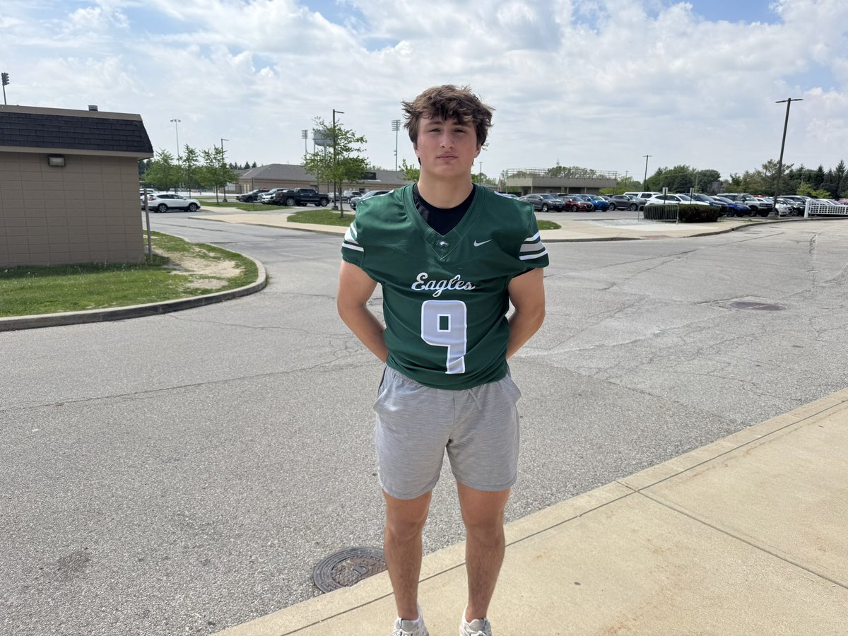 Zionsville 2026 safety Hank Phenicie led the team with 106 tackles in the fall. LB/S Brody Aeschliman and Tyler Weissmann are two more key players for this coming year’s Eagles defense.
