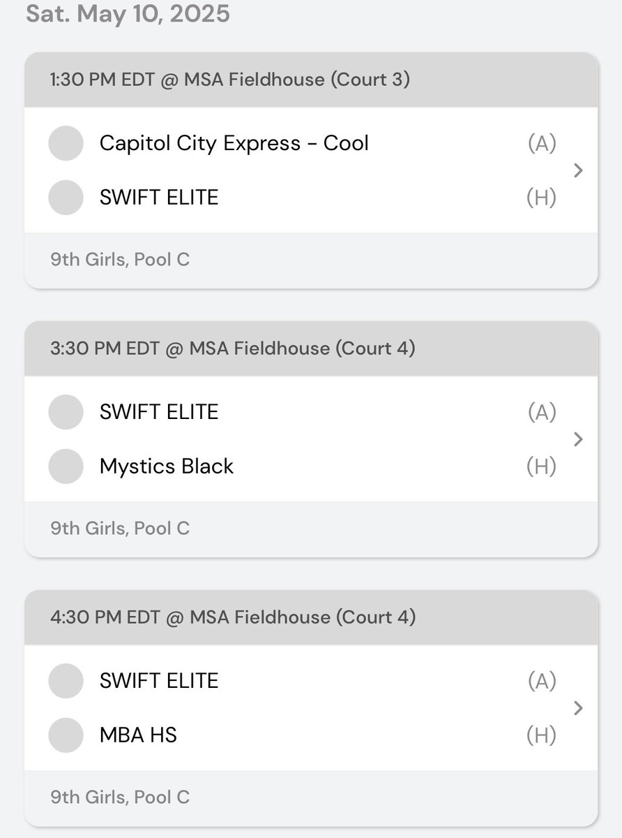 SWIFT ELITE (@swiftelitekzoo) on Twitter photo This 2028 group is fun to watch‼️ They will be competing at the Mothers Day Classic in Grand Rapids this weekend.
<a href="/coatsmadison28/">Madison Coats</a> <a href="/CoachEvanBell/">Evan Bell</a> <a href="/pgh_Danyle/">PrepGirlsHoopsDanyle</a> <a href="/PGHMichigan/">Prep Girls Hoops Michigan</a> <a href="/MichHSBball/">Mich HS Bball</a> This 2028 group is fun to watch‼️ They will be competing at the Mothers Day Classic in Grand Rapids this weekend.
<a href="/coatsmadison28/">Madison Coats</a> <a href="/CoachEvanBell/">Evan Bell</a> <a href="/pgh_Danyle/">PrepGirlsHoopsDanyle</a> <a href="/PGHMichigan/">Prep Girls Hoops Michigan</a> <a href="/MichHSBball/">Mich HS Bball</a>