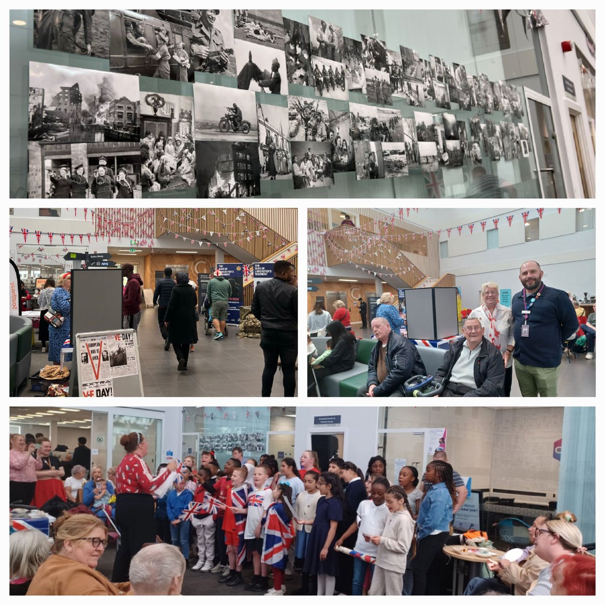 Incredible involvement from our community and partners at the VE Day 80 celebration in Gorton Hub. Moments like these remind us of our community's strength and unity. 
 
<a href="/CllrJulieReid/">Julie Reid</a>
<a href="/JohnHughes55/">John Hughes</a>
 #VEDay80 
<a href="/TeamRushbrook/">Rushbrook Primary Academy</a>
<a href="/GMPGorton/">Gorton Police (GMP)</a> <a href="/EventsGorton/">Gorton Events Committee</a>