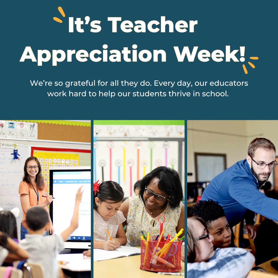 NPEF (@nashvillepef) on Twitter photo It’s #TeacherAppreciationWeek! Every day, thousands of <a href="/MetroSchools/">Metro Schools</a> educators support more than 80,000 students across Nashville.
Know a teacher who’s made an impact? Let them know you appreciate them. And share this with a fellow educator to remind them their work matters. It’s #TeacherAppreciationWeek! Every day, thousands of <a href="/MetroSchools/">Metro Schools</a> educators support more than 80,000 students across Nashville.
Know a teacher who’s made an impact? Let them know you appreciate them. And share this with a fellow educator to remind them their work matters.