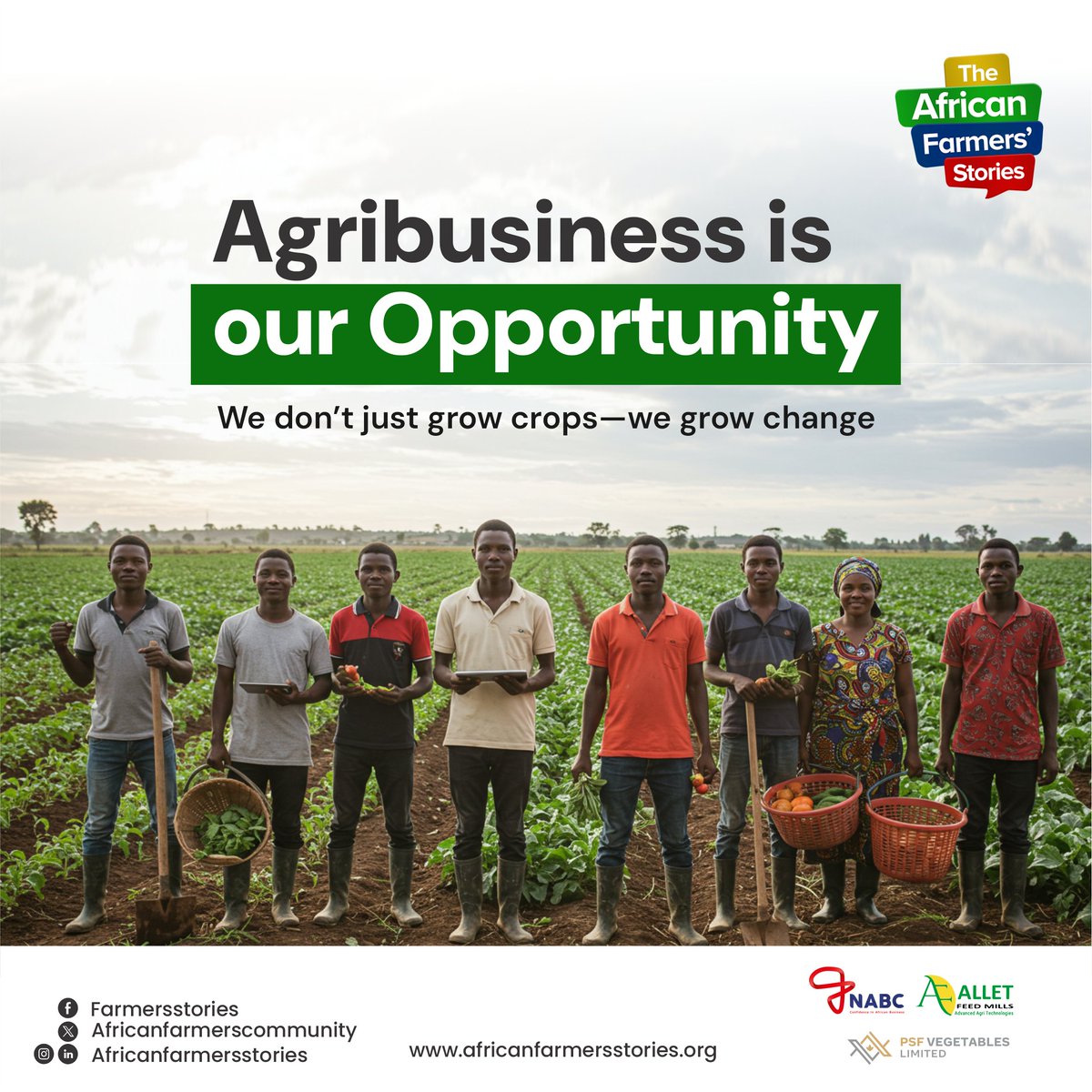 60% of Africa’s population is youth.
 30%+ are unemployed.
But some are building farms, apps, exports, and futures—through agriculture. 💪🏾
It’s time we support the hands that feed us.
 #YouthAgChampions #AgriYouthNow #FeedingAfrica #TAFSVoices