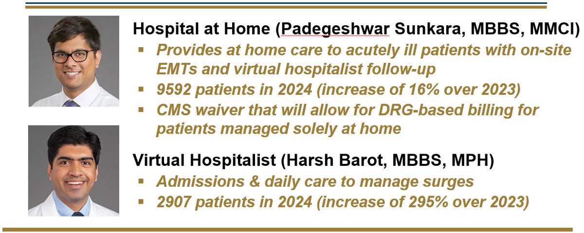 WakeForestIM's tweet image. Earlier this year, @wakehealthHM was recognized during Grand Rounds for its implementation of two innovative care models - Hospitalist at Home and Virtual Hospitalist have both been incredibly successful projects!