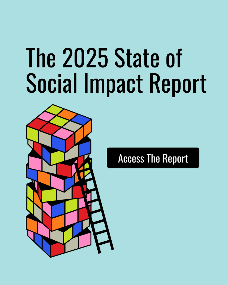 We are so proud to share our 2025 State of Social Impact Report 💬

We spoke with our Winners, Community members, and Judges to hear firsthand how they’re navigating the challenges of mission-driven work in today’s evolving landscape. Access the report at vist.ly/3n3twvg