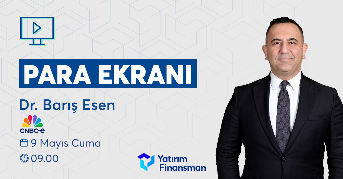 Yatırım Finansman (@yfinansman) on Twitter photo Kurumsal İletişim Direktörümüz Dr. <a href="/barisesen/">Dr. Barış Esen</a> CNBC-e kanalında "Para Ekranı" programının konuğu olacak.
#YatırımFinansman Kurumsal İletişim Direktörümüz Dr. <a href="/barisesen/">Dr. Barış Esen</a> CNBC-e kanalında "Para Ekranı" programının konuğu olacak.
#YatırımFinansman