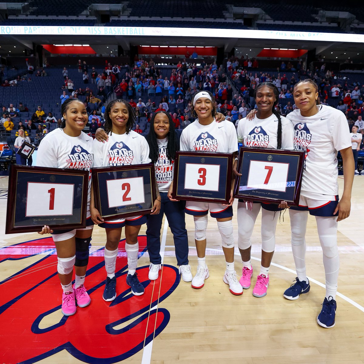 Ole Miss Women's BB (@olemisswbb) on Twitter photo Left it all on the court AND in the classroom π€
We're SO proud of our five graduates! 
#HottyToddy Left it all on the court AND in the classroom π€
We're SO proud of our five graduates! 
#HottyToddy