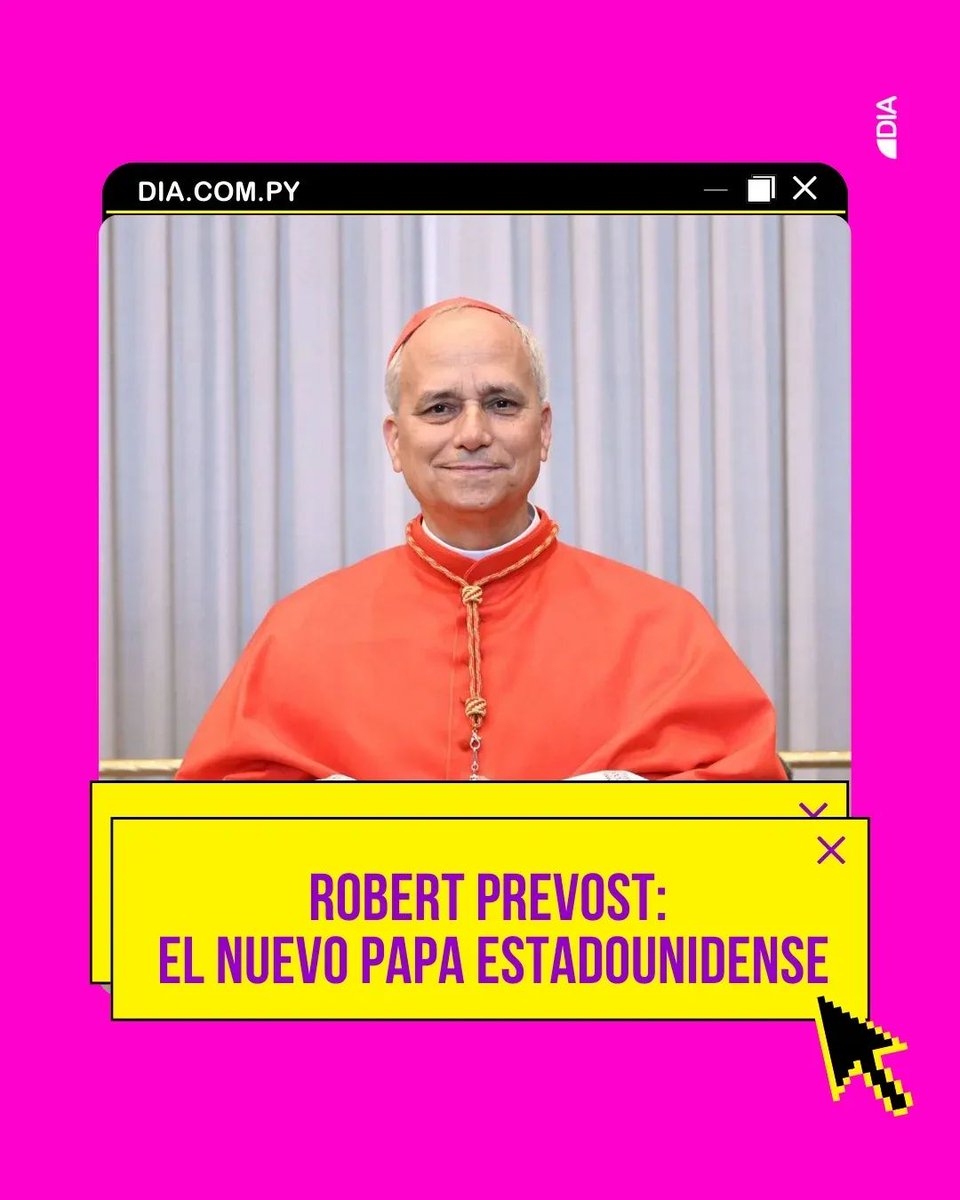 ¡HABEMUS PAPA! 🕊

En la #CapillaSixtina ⛪️, los cardenales reunidos en #Cónclave 🙏🏻 eligieron al cardenal #RobertFrancisPrevost 😇 como el Papa número 267, quien asumió el nombre de #LeónXIV ✝️

📍El nuevo papa nació en #EstadosUnidos 🇺🇸 y es naturalizado #Peruano 🇵🇪