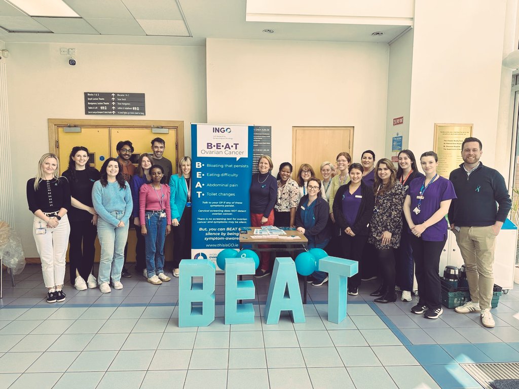 Elzahra Ibrahim (@elzahrai) on Twitter photo Gynae team in <a href="/stjamesdublin/">St James's Hospital</a> and <a href="/tcddublin/">Trinity College Dublin</a> in support of ovarian cancer day. Gynae team in <a href="/stjamesdublin/">St James's Hospital</a> and <a href="/tcddublin/">Trinity College Dublin</a> in support of ovarian cancer day.