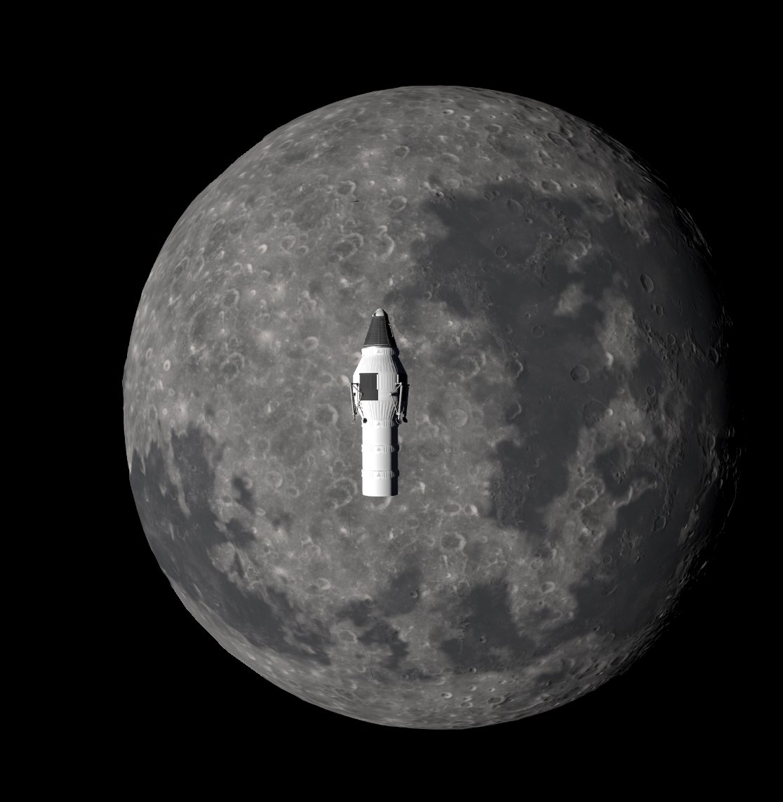 Spaceflight_Sim's tweet image. Check out how insanely great we managed to get the Moon to look in Spaceflight Simulator 2. And this runs on mobile phones!