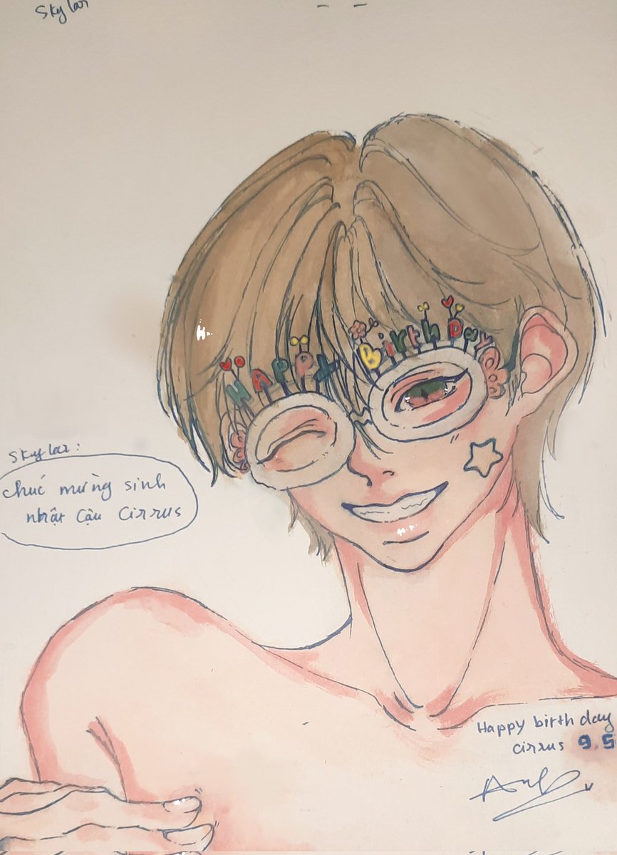 anh_lu88257's tweet image. Happy birthday #cirrus bé yêu của tôi @paspaskim @LostinthecloudP