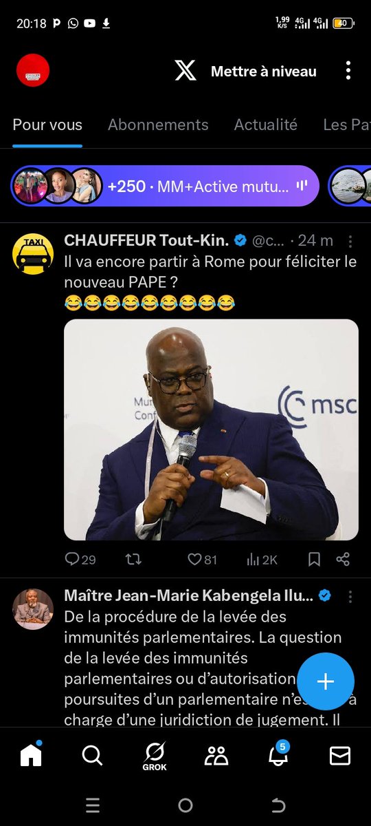 C'est une observation mon chauffeur en vrai il sera toujours là 😏😏😏