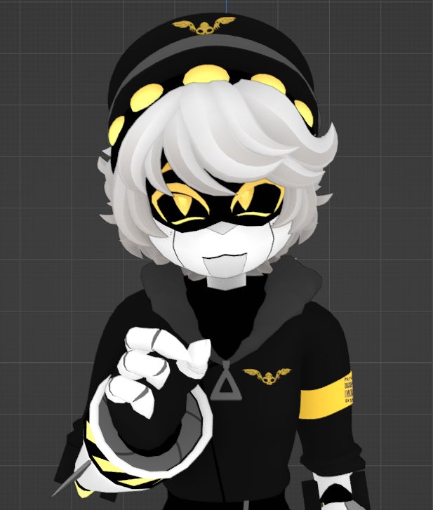 Working on the N now :3
What do we think of this lil cutie 

#MurderDrones #GLITCHproductions #MD #MDN #MurderDronesN #DisassemblyDrone #VRChat #VRC #VRChatAvatar