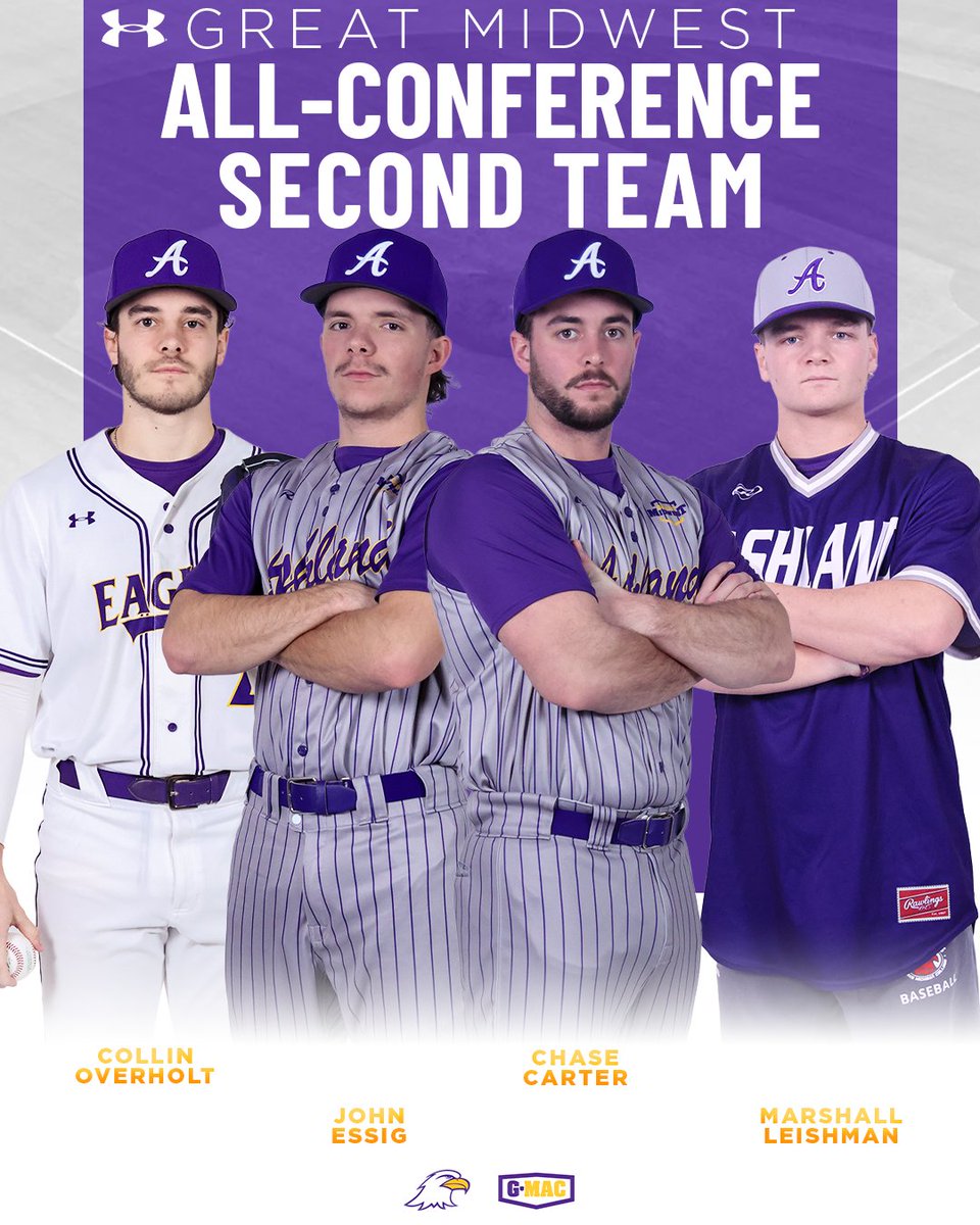 Ashland's Sean Krueckeberg wins the Great Midwest Freshman of the Year award! 🦅

goashlandeagles.com/news/2025/5/8/…