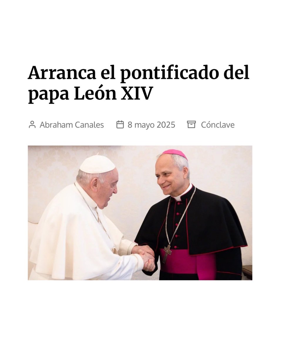 MovimientosPopulares (@enmovpop) on Twitter photo Compartimos la nota de <a href="/noti_obreras/">Noticias Obreras #VenyloVerás</a> sobre la asunción del nuevo papa León XIV
noticiasobreras.es/2025/05/arranc… Compartimos la nota de <a href="/noti_obreras/">Noticias Obreras #VenyloVerás</a> sobre la asunción del nuevo papa León XIV
noticiasobreras.es/2025/05/arranc…