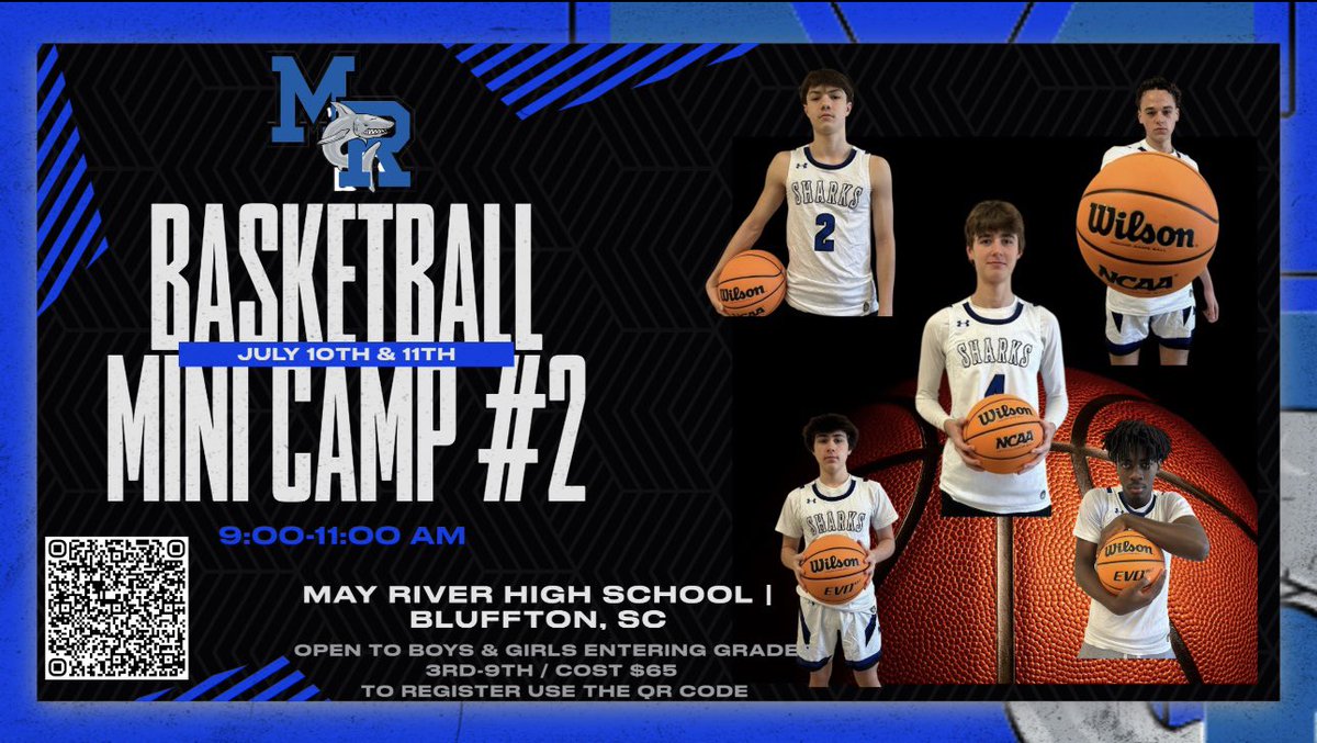 COMING THIS SUMMER!!! 😎
Sign-up to be a part of one or both basketball mini camps! 🏀
Open to boys and girls entering grades 3rd-9th