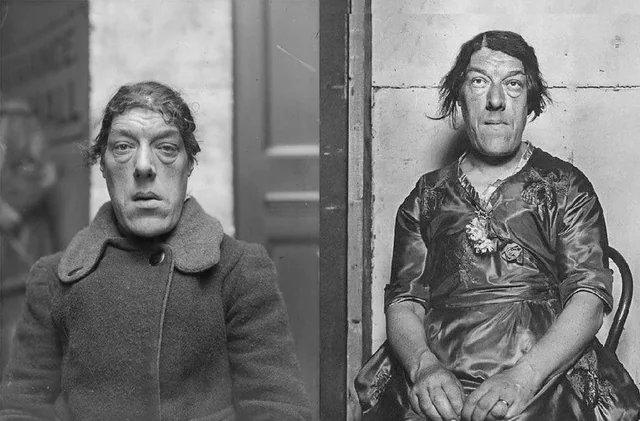 LonggAgo's tweet image. A photo of Mary Ann Bevan who chose to compete after her husband passed away and she had no one to support the family. She received the derogatory title of &quot;ugliest woman in the world&quot; and was employed by a circus. To raise her kids, she put up with the mockery in the 1900s