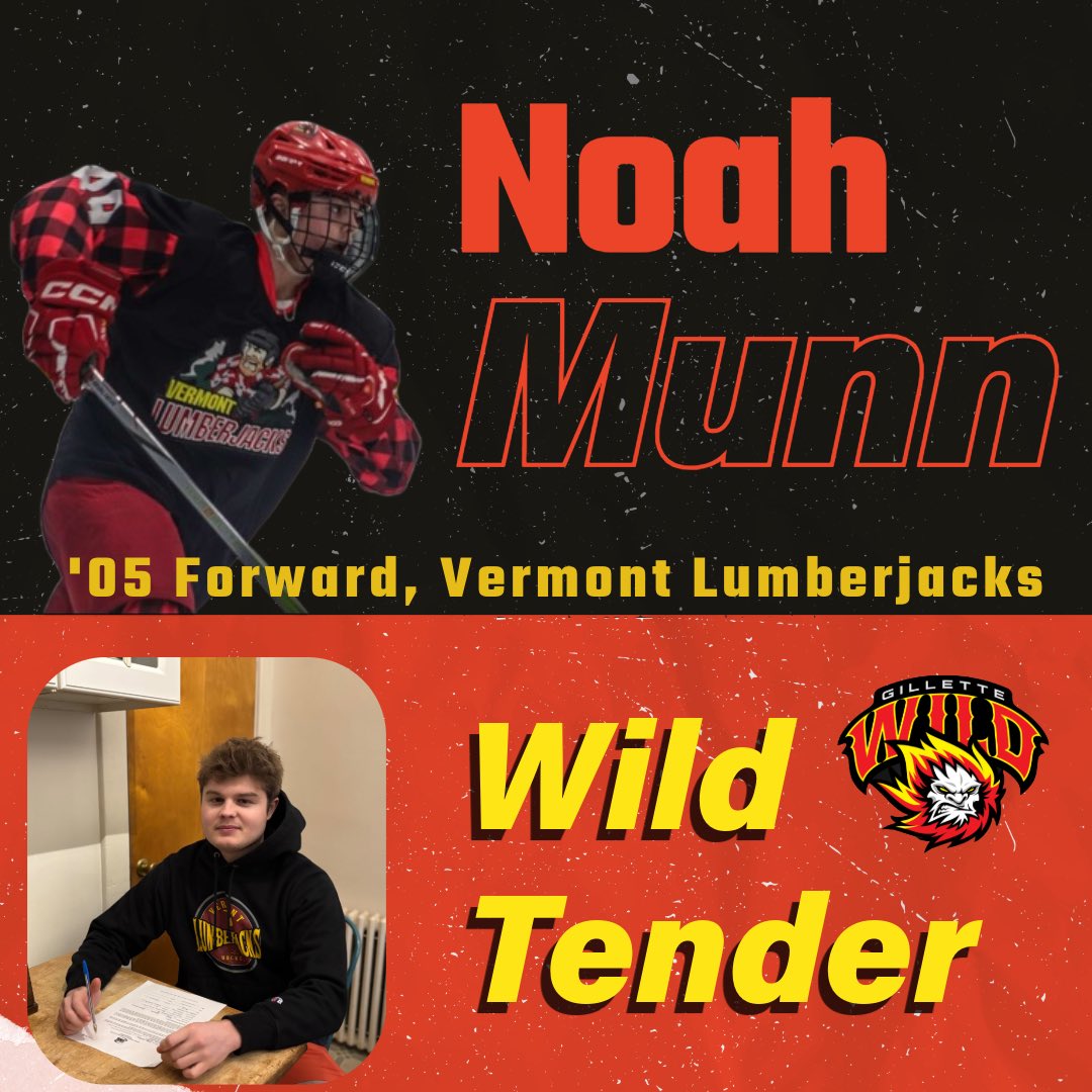 🚨Tender Alert🚨

The Wild are excited to announce that Noah Munn has signed a tender agreement. Welcome to the Wild, Noah!

#GilletteWild