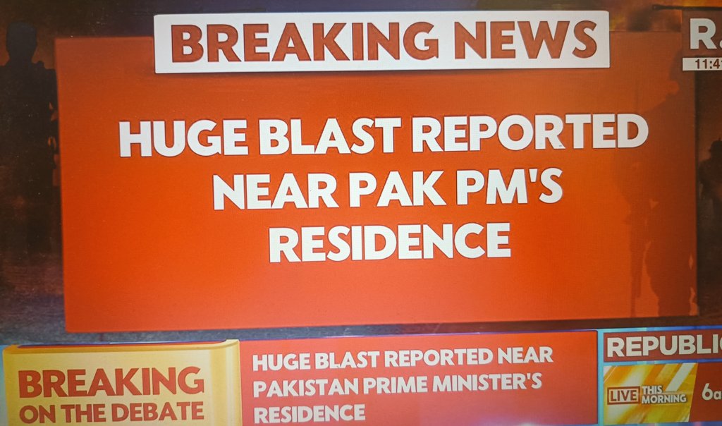 EshaSanju15's tweet photo. Major updates:

Huge blast reported Pakistan PM's residence (Just 20.3 km away from his place)

Few Pakistan Ministers have left Pakistan in a plane

One more Pakistan Pilot captured (Total: 2 for now) 🔥

Karachi port has been destroyed by INS Vikrant 💥

India playing on the front in an aggressive manner 🔥💥

Bharat Mata Ki Jai 🇮🇳🚩

#IndianArmy
#IndiaPakistanWar #IndiaPakistanWar2025 #OperationSindoor2 #OperationSindhoor #OperationSindoor #Jammu

 #ShahbazSharif 🤡