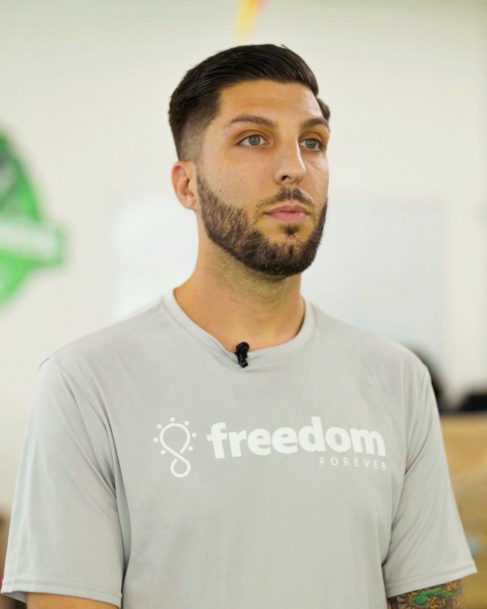 ce4aef's tweet image. "We've had crew leads that started with zero experience, and in a year, year and a half, they're running a crew so it's really a place you can grow quick." - Nicholas Kleinertz, Branch Manager, Freedom Forever
facesofcleanenergy.org/face-of-clean-…