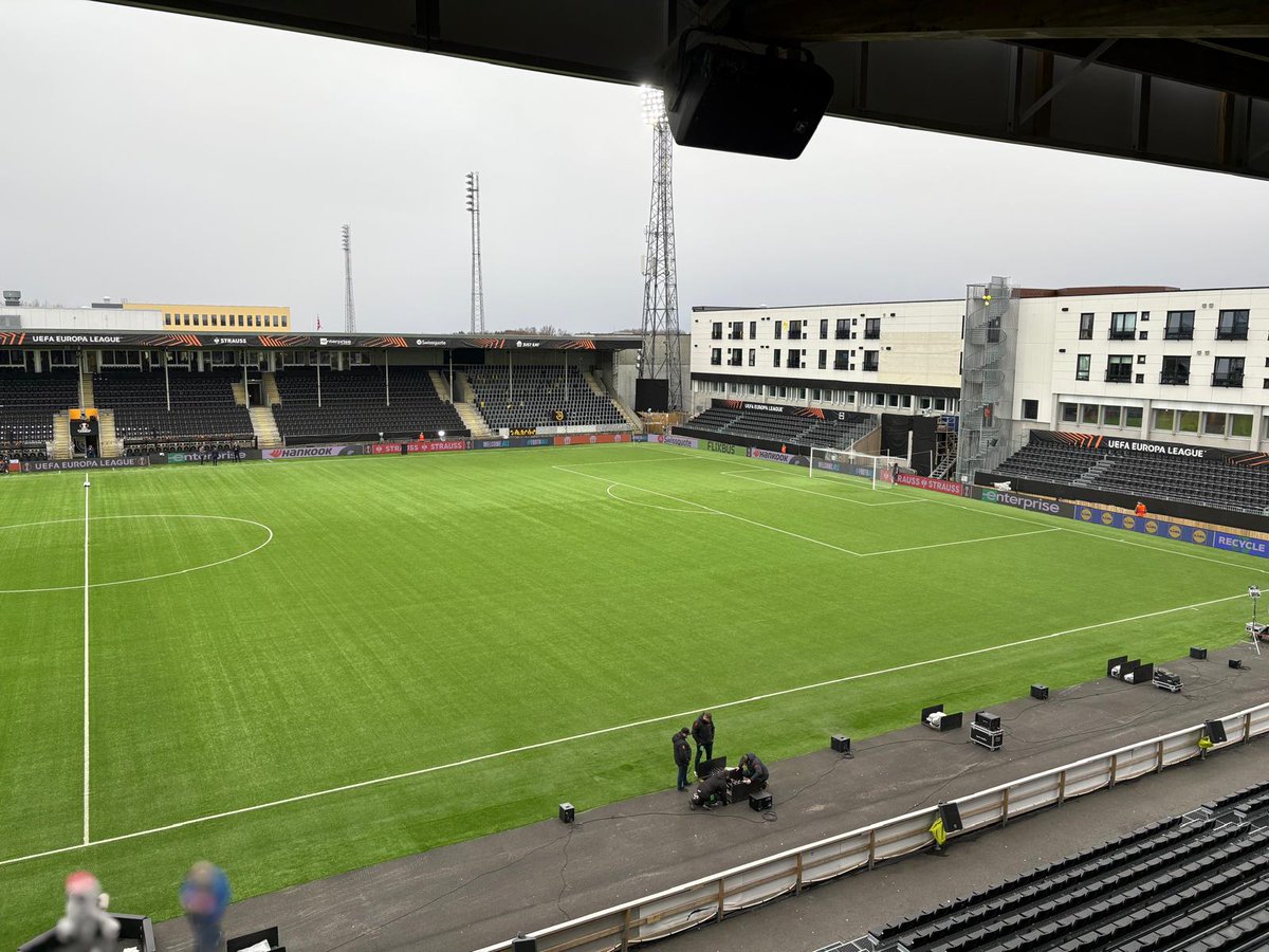 Paul Robinson (@gkpaulrobinson) on Twitter photo The ground may be small but the game is massive for Spurs, and Ange Postecoglou
Bodø/Glimt have been brilliant at home in the Europa League this season and this won't be easy
Spurs fans. What are you predicting?
All the action on <a href="/5liveSport/">BBC 5 Live Sport</a> with <a href="/alibruceball/">Alistair Bruce-Ball</a>
#Spurs #COYS The ground may be small but the game is massive for Spurs, and Ange Postecoglou
Bodø/Glimt have been brilliant at home in the Europa League this season and this won't be easy
Spurs fans. What are you predicting?
All the action on <a href="/5liveSport/">BBC 5 Live Sport</a> with <a href="/alibruceball/">Alistair Bruce-Ball</a>
#Spurs #COYS