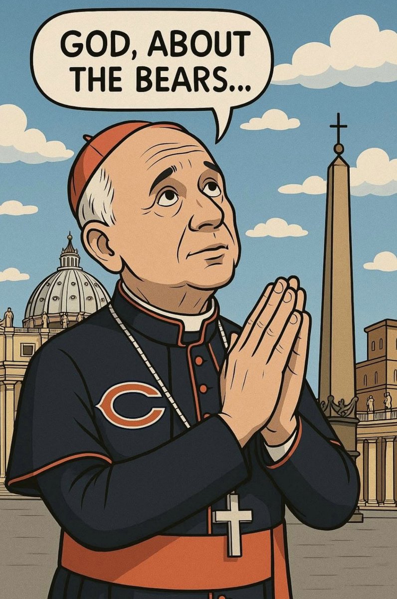 In Pope Leo the XIV, the Bears now have a direct line to God.