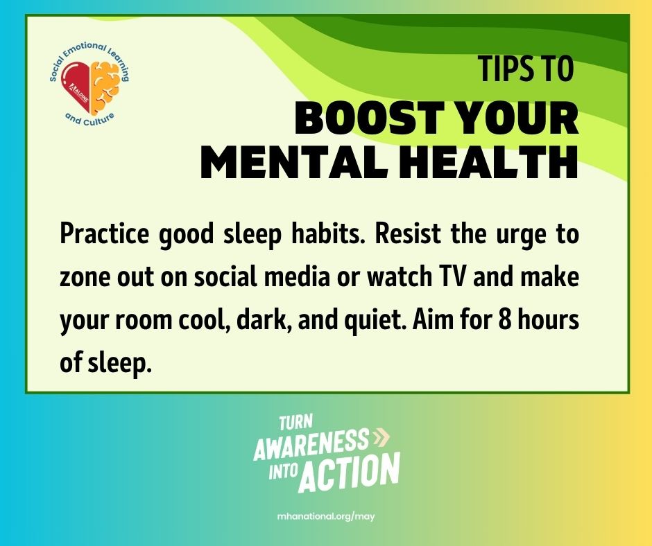 Social and Emotional Learning and Culture - Aldine (@selculture_aisd) on Twitter photo Struggling to stay calm, focused, or motivated? Check your sleep habits. Getting quality sleep is one of the most powerful ways to protect your mental health. It helps regulate mood, boosts emotional resilience, improves focus, and supports better decision-making.
<a href="/AldineISD/">Aldine ISD</a> Struggling to stay calm, focused, or motivated? Check your sleep habits. Getting quality sleep is one of the most powerful ways to protect your mental health. It helps regulate mood, boosts emotional resilience, improves focus, and supports better decision-making.
<a href="/AldineISD/">Aldine ISD</a>