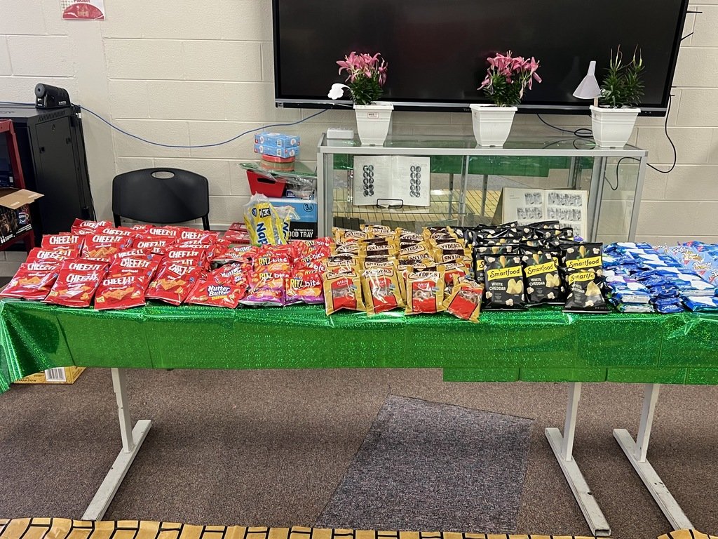 Teacher Appreciation Week - Day 4:  Thank you, SGA, for our snack bar!