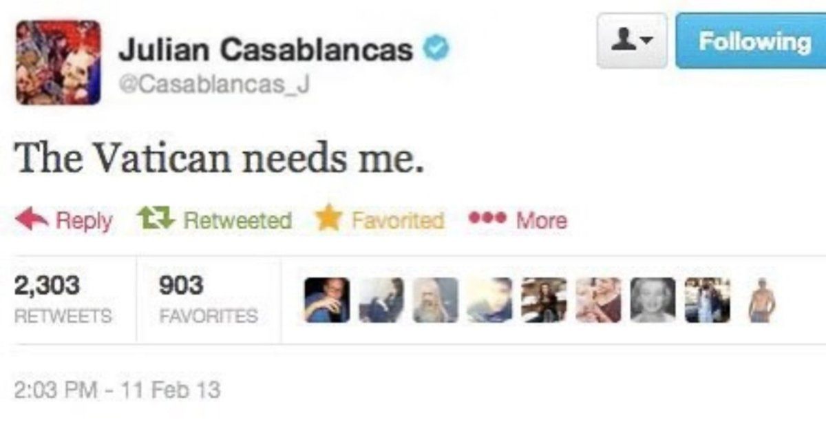 Julian Casablancas Brasil (@casablancasfcbr) on Twitter photo 