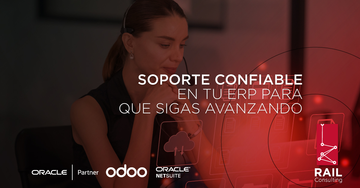 RailConsulting's tweet photo. Tu negocio no puede detenerse, un problema con tu #ERP puede significar pérdidas de tiempo y dinero

En @RailConsulting ofrecemos servicios de soporte especializado para garantizar la continuidad operativa
👉🏼 https://t.co/XjEzsz9e2K

#RailConsulting #Odoo #Oracle #Netsuite https://t.co/sxALRvulyO