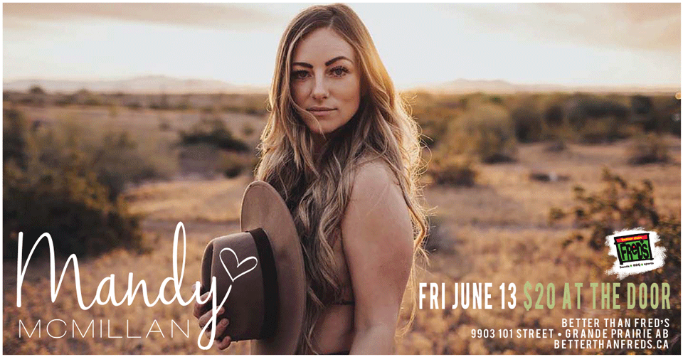 Better Than Freds (@betterthanfreds) on Twitter photo Just Announced! <a href="/MandyMcMillan/">Mandy McMillan</a> at <a href="/BetterThanFreds/">Better Than Freds</a> in Grande Praire AB!
Fri June 13
$20 At The Door
Doors at 7 pm
Show at 8 pm
betterthanfreds.ca/june-13-mandy-…
#DreamCatcherAlbum
<a href="/BigCountry931/">Big Country 93.1</a> Just Announced! <a href="/MandyMcMillan/">Mandy McMillan</a> at <a href="/BetterThanFreds/">Better Than Freds</a> in Grande Praire AB!
Fri June 13
$20 At The Door
Doors at 7 pm
Show at 8 pm
betterthanfreds.ca/june-13-mandy-…
#DreamCatcherAlbum
<a href="/BigCountry931/">Big Country 93.1</a>
