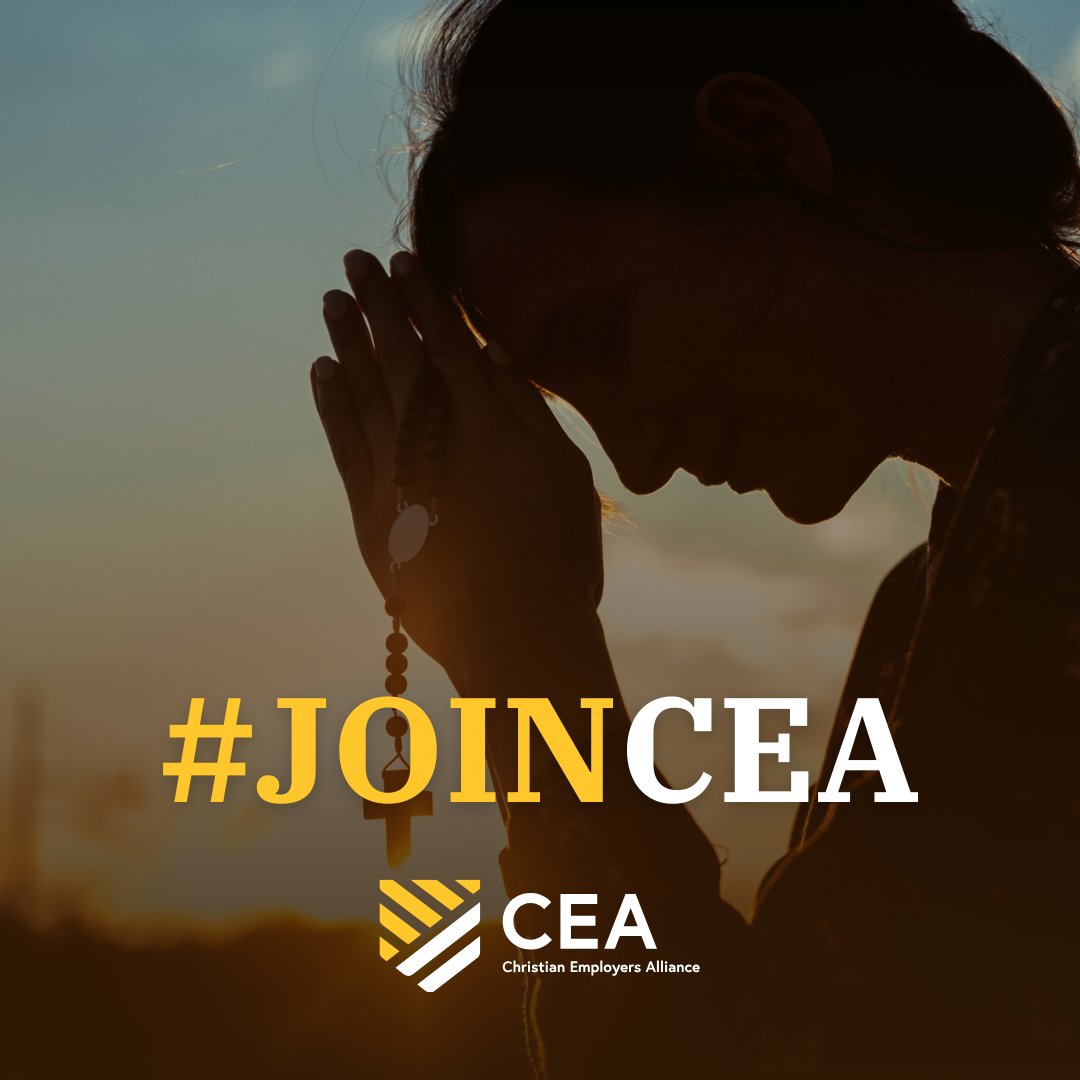 Believe life begins at conception? Faith belongs in business? Families come first? You’re not alone. Join the Christian Employers Alliance and stand for life, liberty, and biblical values in the workplace. 💼✝️ #FaithInAction #ProLife #CEA #ReligiousFreedom