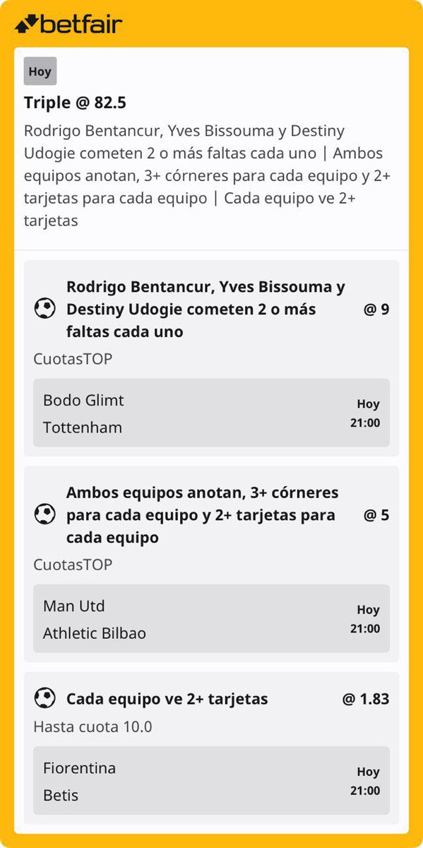 ✅ Si yo gano, tú ganas 🤝🏽

🍀 Si sale 1️⃣ SORTEO 50€
🍀 Si salen 2️⃣ SORTEO 100€
🍀 Si salen 3️⃣ SORTEO 200€ 

⚠️ Requisitos para participar: 
👉🏽 Dar RT 🔃 al tweet ❤️‍🔥
👉🏽 Seguime en el canal: t.me/+_vfoHxSBYXMzY…