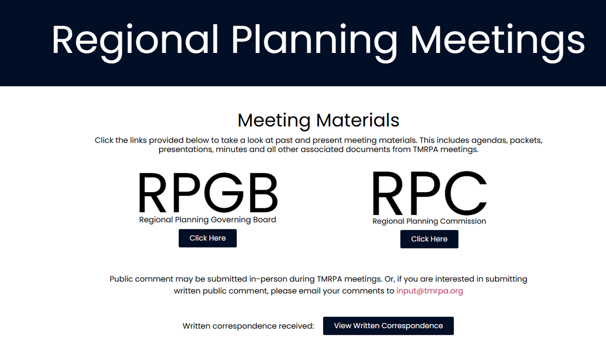 📢Get Involved with TMRPA!
Curious how regional planning works? Stay informed—your input matters!
📂 Meeting Materials: tmrpa.org/meetings/
📅 Meetings are public!

TMRPA is guided by two boards:
RPGB: Elected officials making policy decisions
RPC: Appointed project reviewers