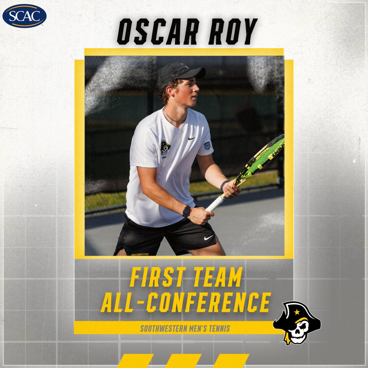 Southwestern Pirates (@supirates) on Twitter photo Congratulations to our three menโs tennis players who earned all conference awards for their performances this season!โผ๏ธ๐ดโโ ๏ธ
<a href="/SUPiratesTennis/">Southwestern Tennis</a> Congratulations to our three menโs tennis players who earned all conference awards for their performances this season!โผ๏ธ๐ดโโ ๏ธ
<a href="/SUPiratesTennis/">Southwestern Tennis</a>